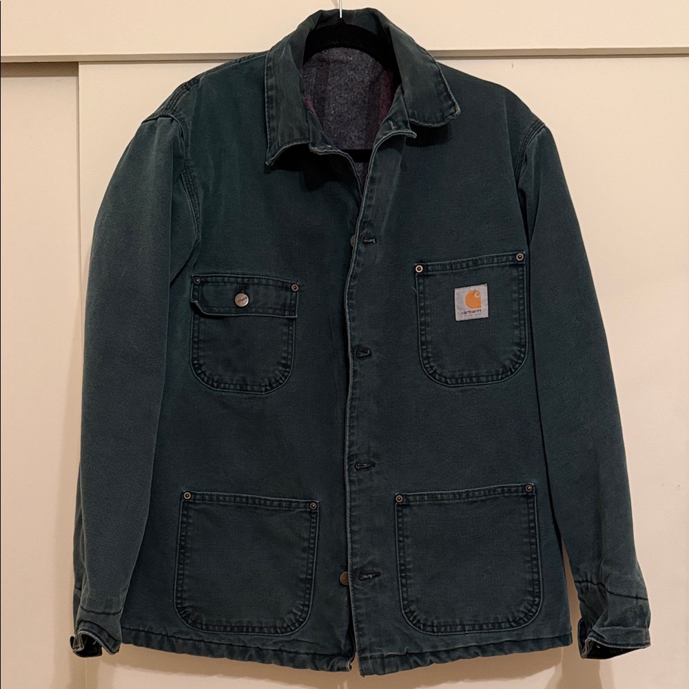 Carhartt Men's Dark Green Field Jacket